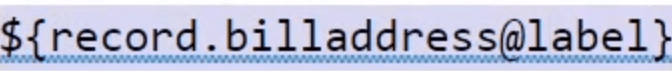 Screenshot of a link inserted into HTML.