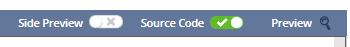 NetSuite source code toggle switched on.