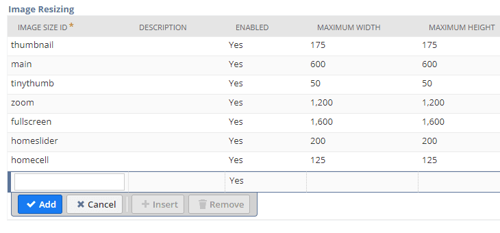 SuiteCommerce image resizing.