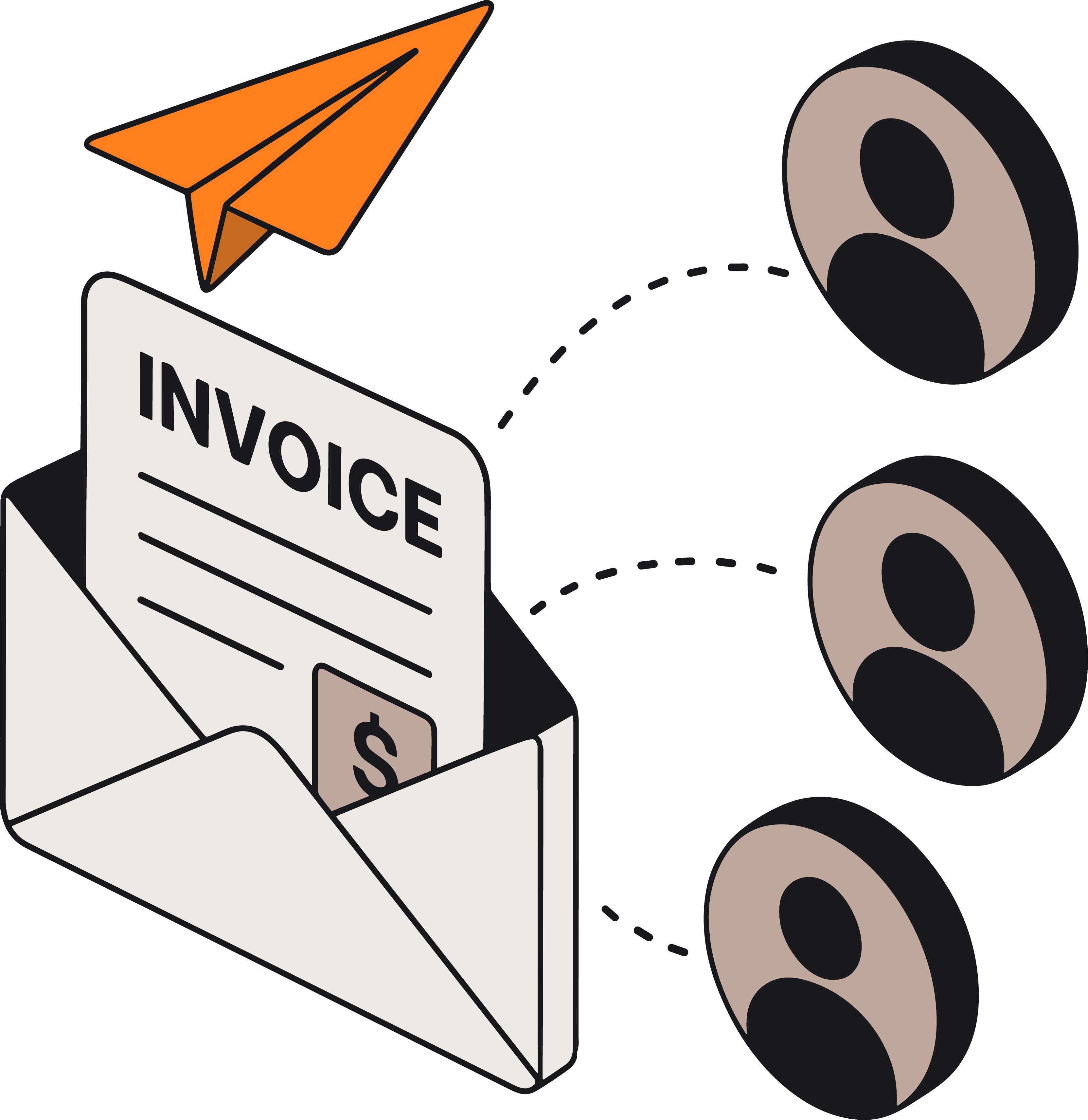 Bulk email invoicing for NetSuite icon.