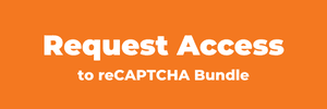 Request Access to reCaptcha Bundle button.