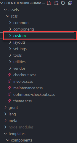Adding custom directory.