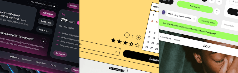 BigCommerce catalyst themes vibes.