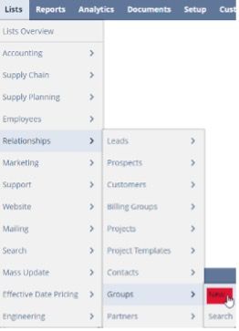 Steps to create a customer collection.
