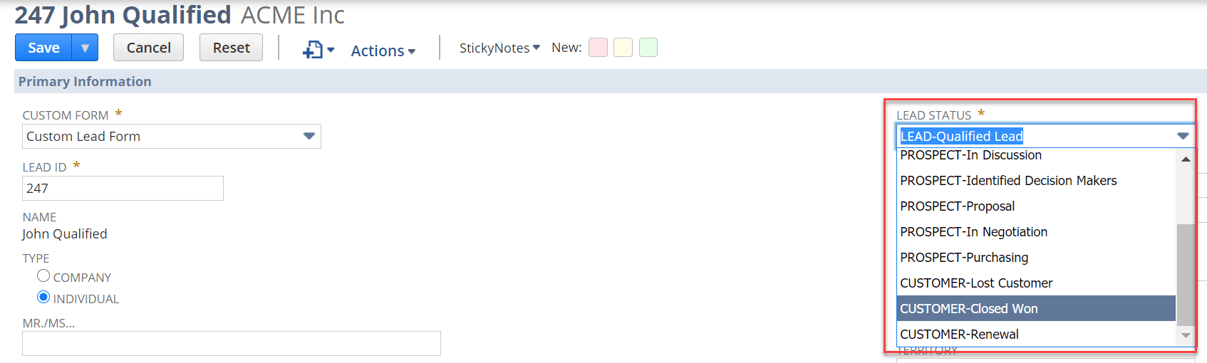 247 John Qualified page screenshot.
