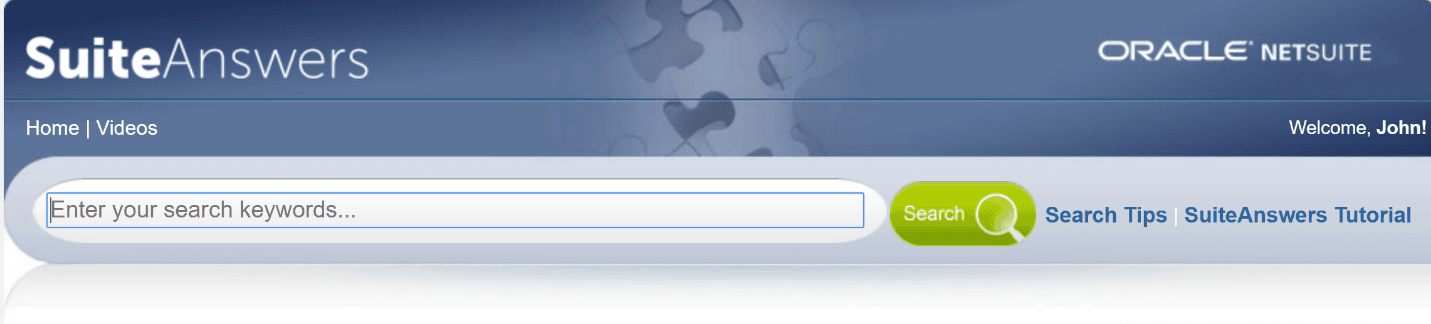 NetSuite SuiteAnswers blog.