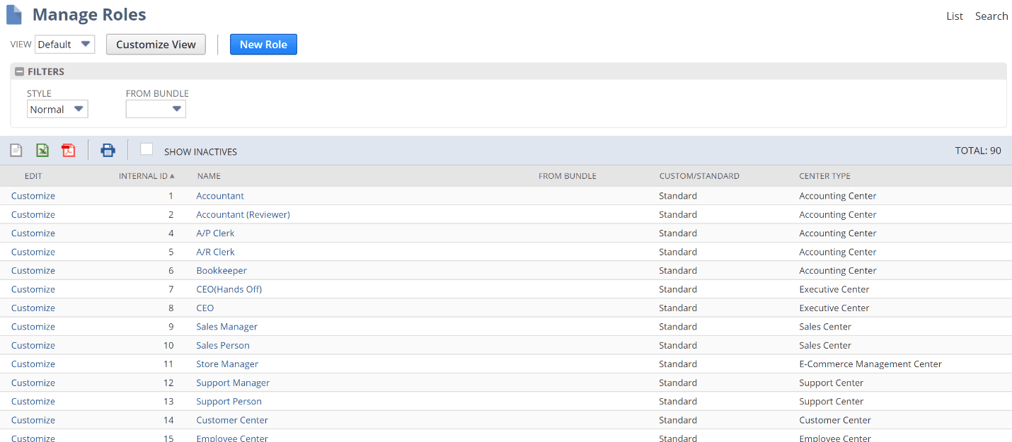 NetSuite roles and permissions blog.