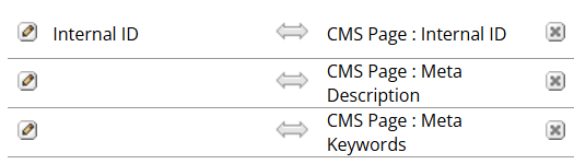 NetSuite internal ID CMS page field mapping.
