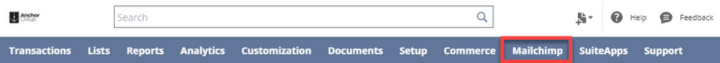 Tab for NetSuite navigation new.