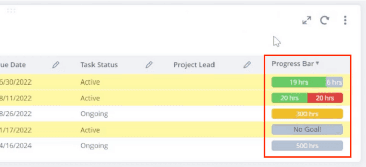 Saved search progress bar new.