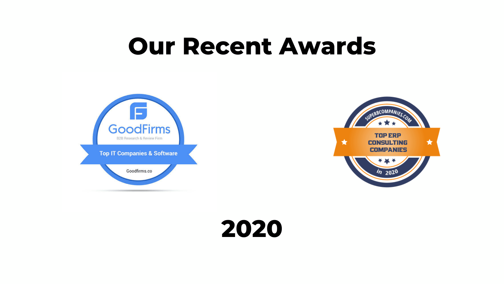 Our Recent Awards 2020 NetSuite consulting firm.