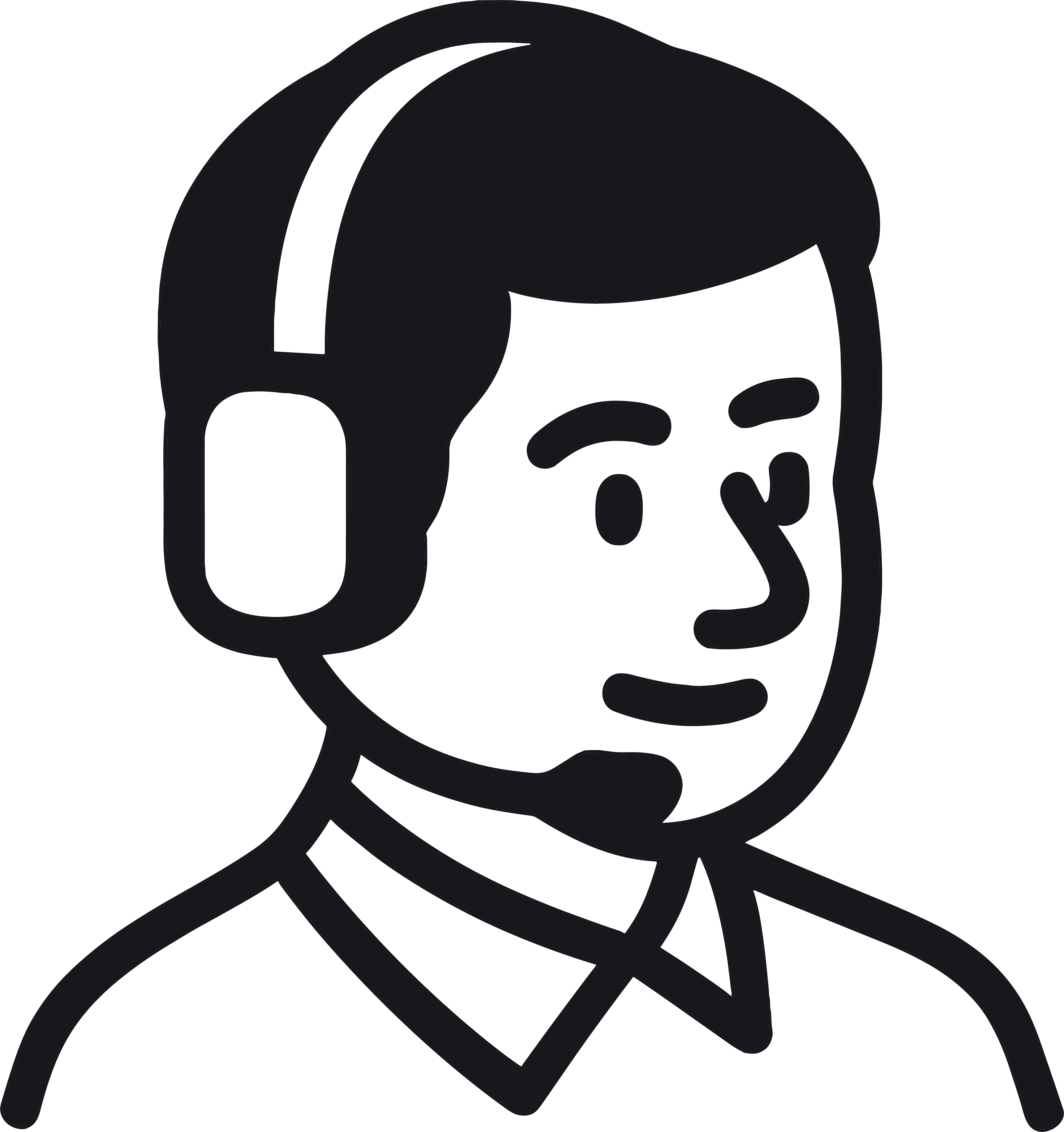 Customer service icon.