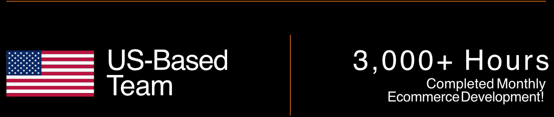 US based team eCommerce development.