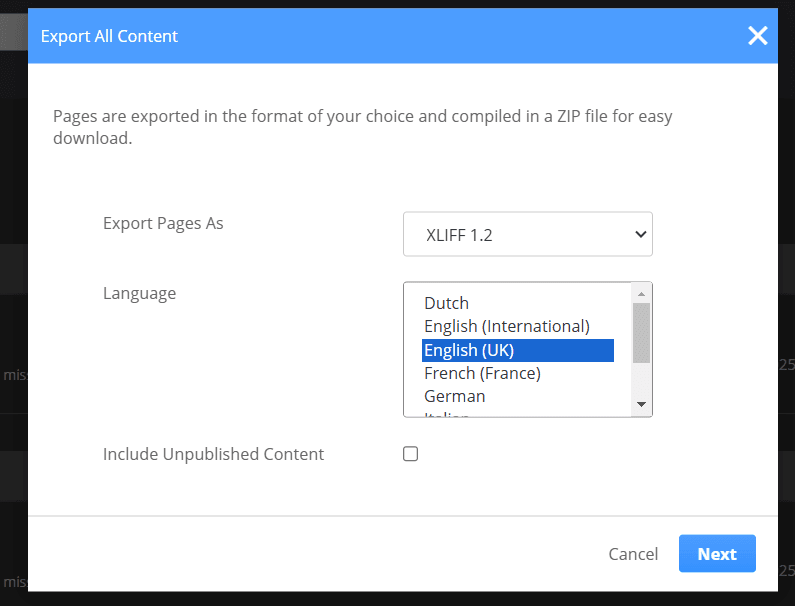 NetSuite SMT export all content.