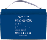 Lithium SuperPack 12,8V/100Ah High current (M8)