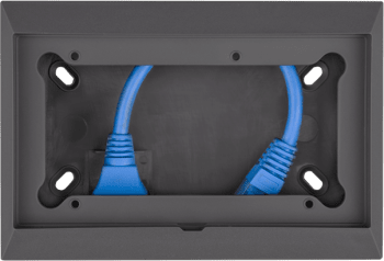 Wall mount enclosure for 65 x 120 mm GX-panels