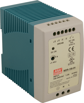 Strømforsyning 24V 4A 100W DIN
