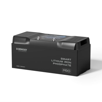 Renogy Lithium 12V 200Ah Bluetooth, Varme