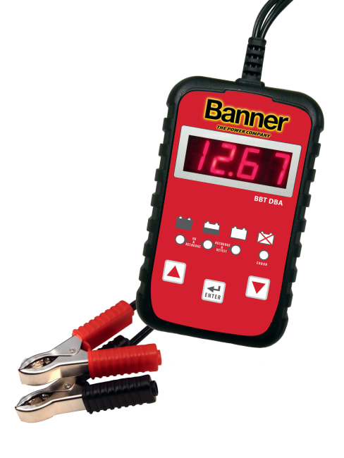 Batteritester DBA med display