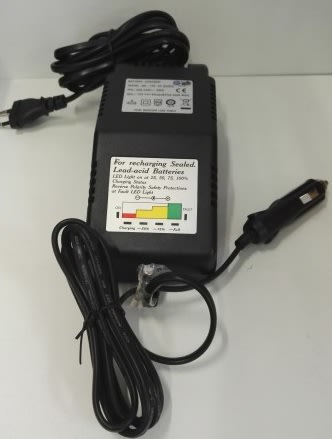 Lader for starthjelper 12/24V