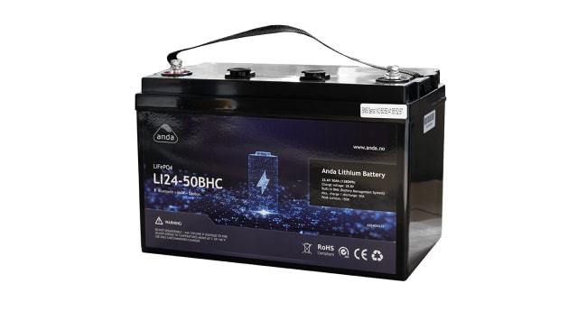 Anda Lithium Battery 24V 50Ah Bluetooth, Heat, CAN bus