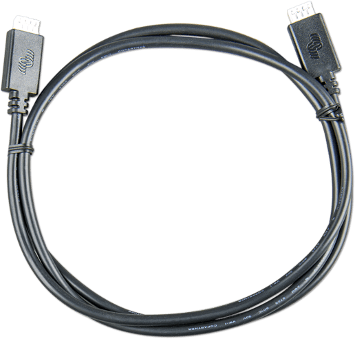 VE.Direct Cable 3m (one side Right Angle conn)