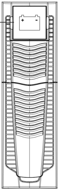 Ekstern batteripakke SDU 5000/6000 7Ah