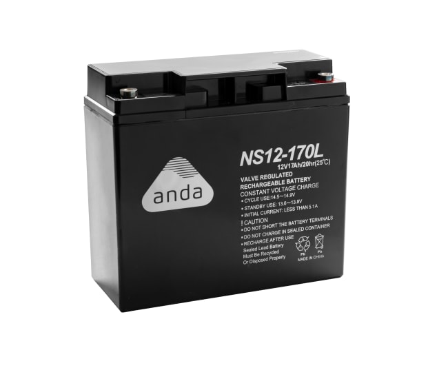 Anda AGM Batteri NS 12V 17Ah Longlife T10