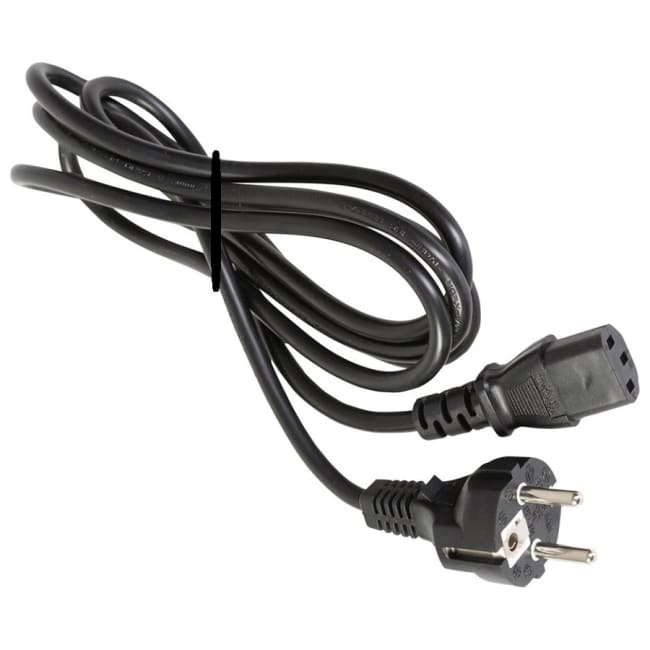 Strømkabel Schuko til C13 2m 3x0,75mm2
