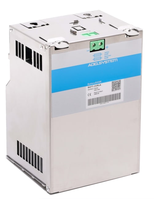 Batteriholder 2x7Ah 24V Kapslet