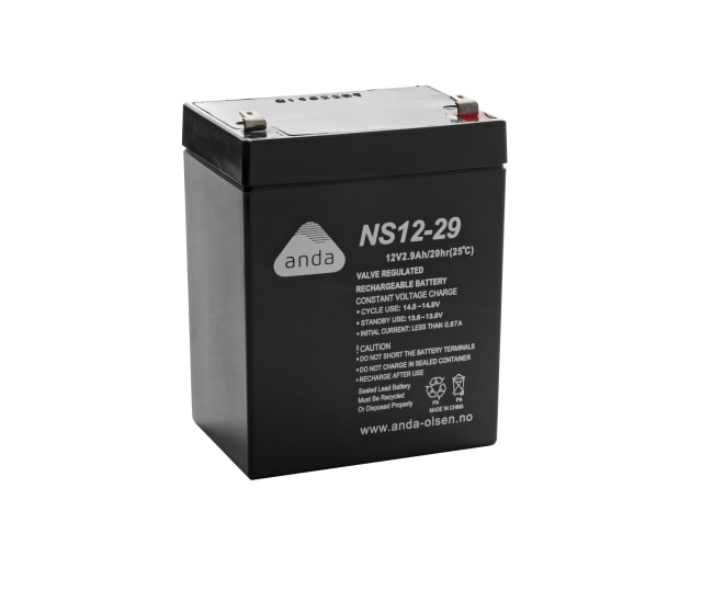 Anda AGM Batteri NS 12V  2,9Ah T1