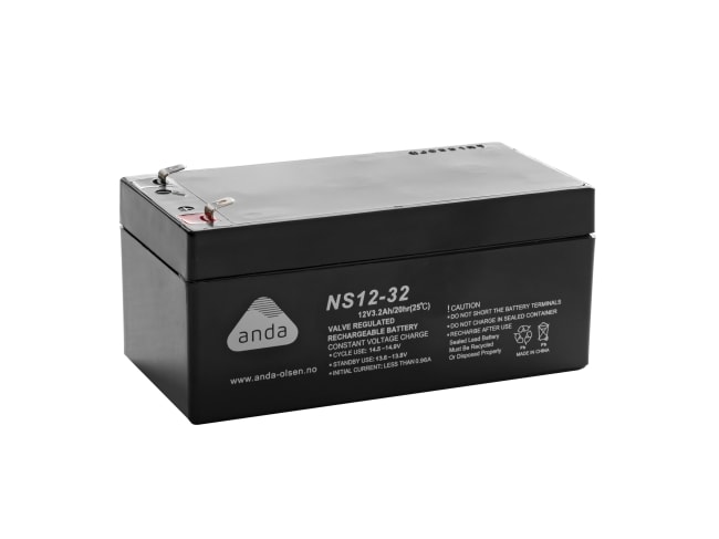 Anda AGM Batteri NS 12V  3,2Ah T1