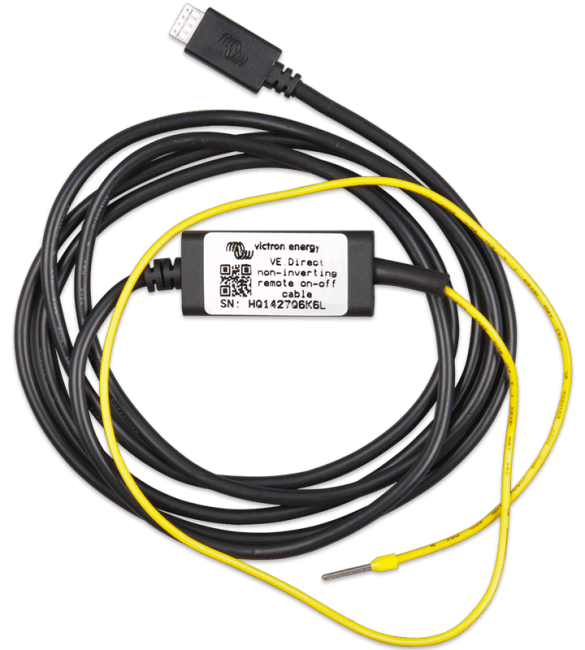 VE.Direct non inverting remote on-off cable