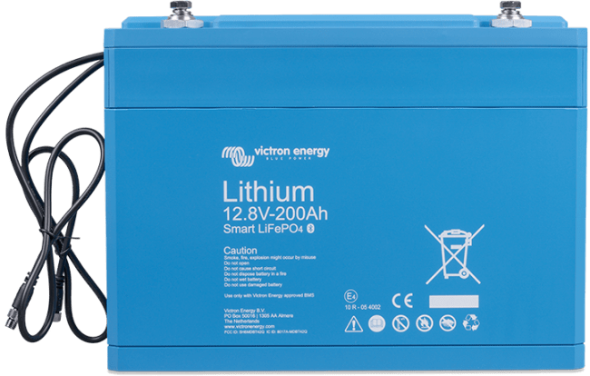 LiFePO4 Battery 12,8V/200Ah  - Smart