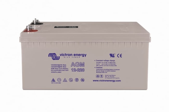 Victron 12V/220Ah AGM Deep Cycle Batt. (M8)