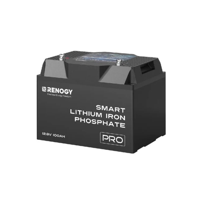 Renogy Lithium 12V 100Ah Bluetooth, Varme