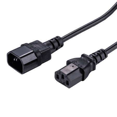 Strømkabel C13 til C14 2m 3x1,5mm2