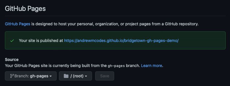 GitHub Pages Public URL