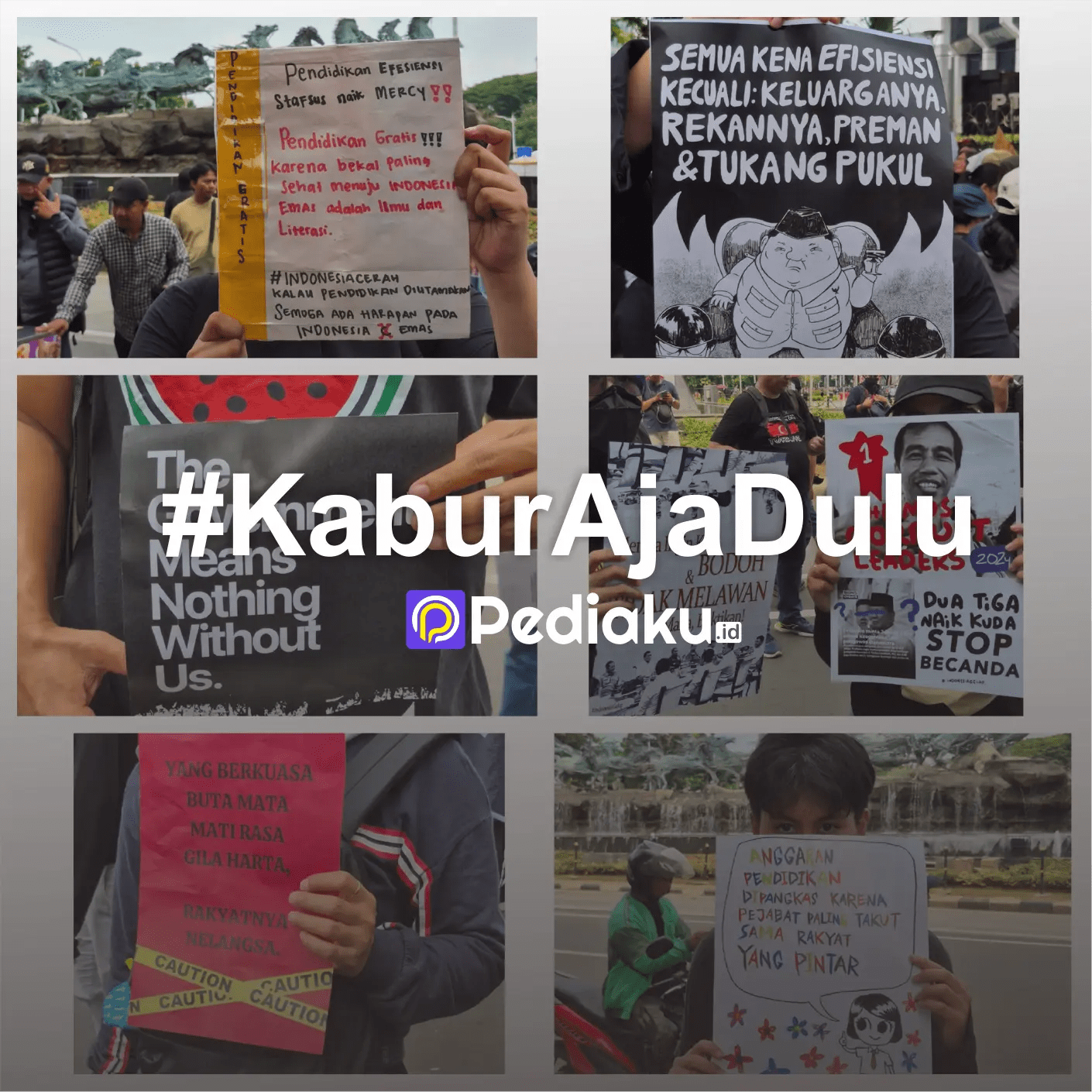 Dari Peringatan Darurat Sampai #KaburAjaDulu, Emang Gokil Sih!