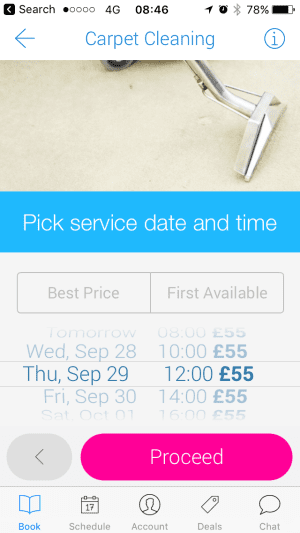 Choice of prices