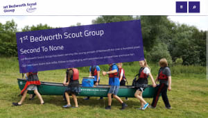 Scout Group Website Design and Development