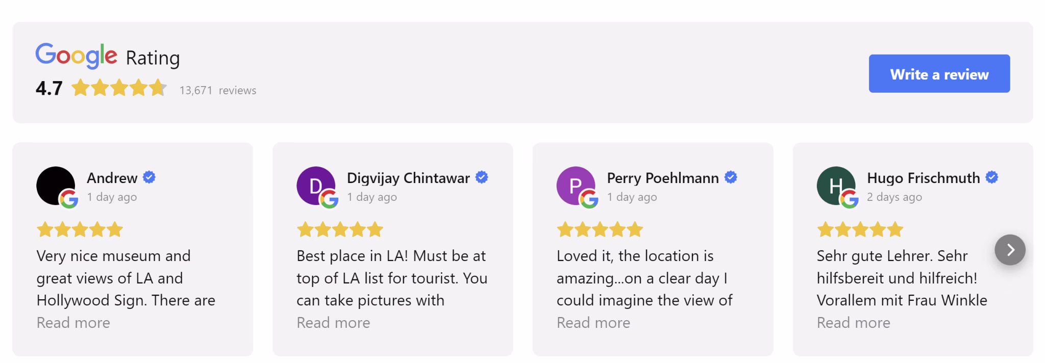 Thumbnail: Google Reviews