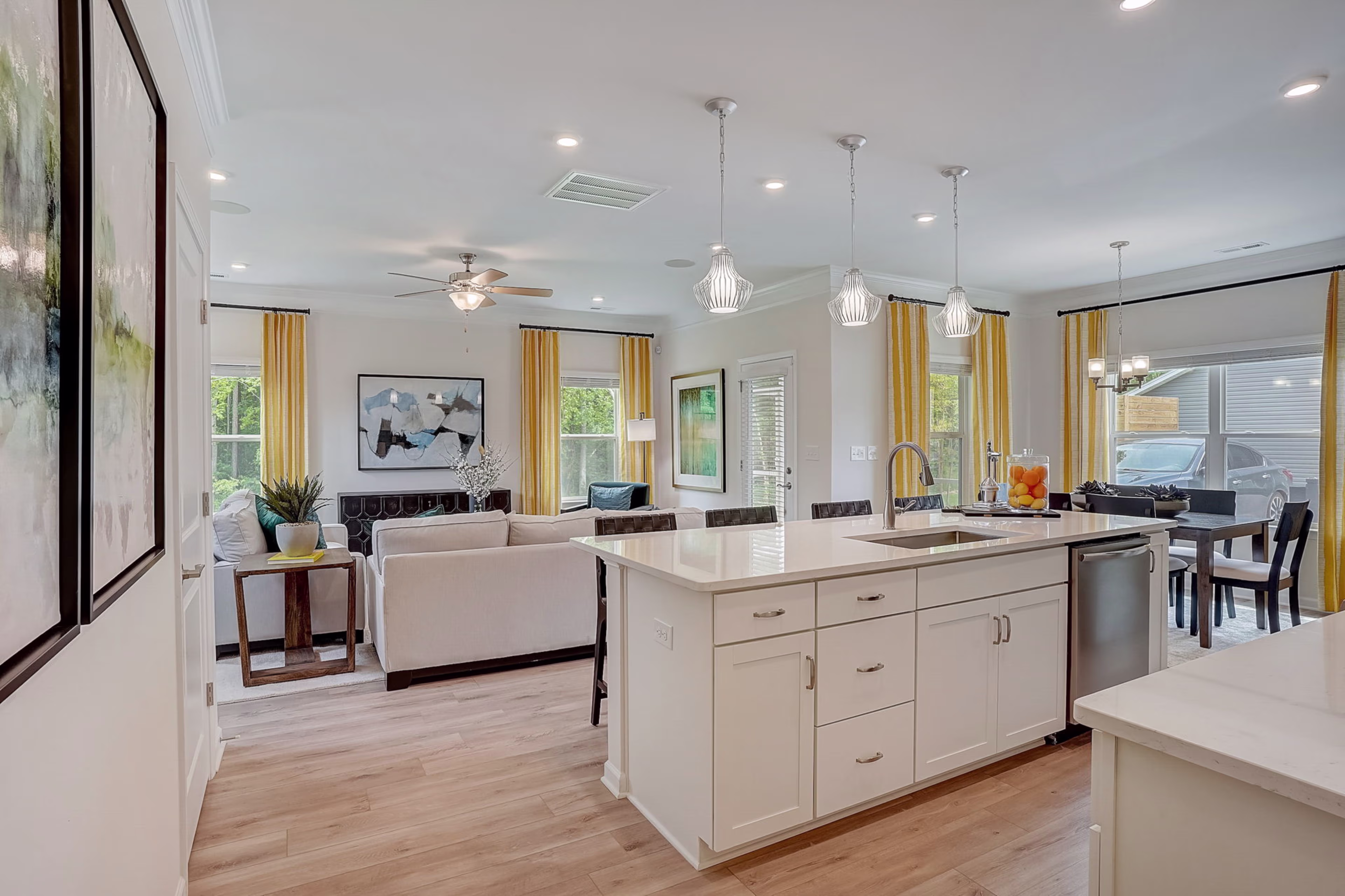 Slide - The Braselton ll - Family Room/Kitchen