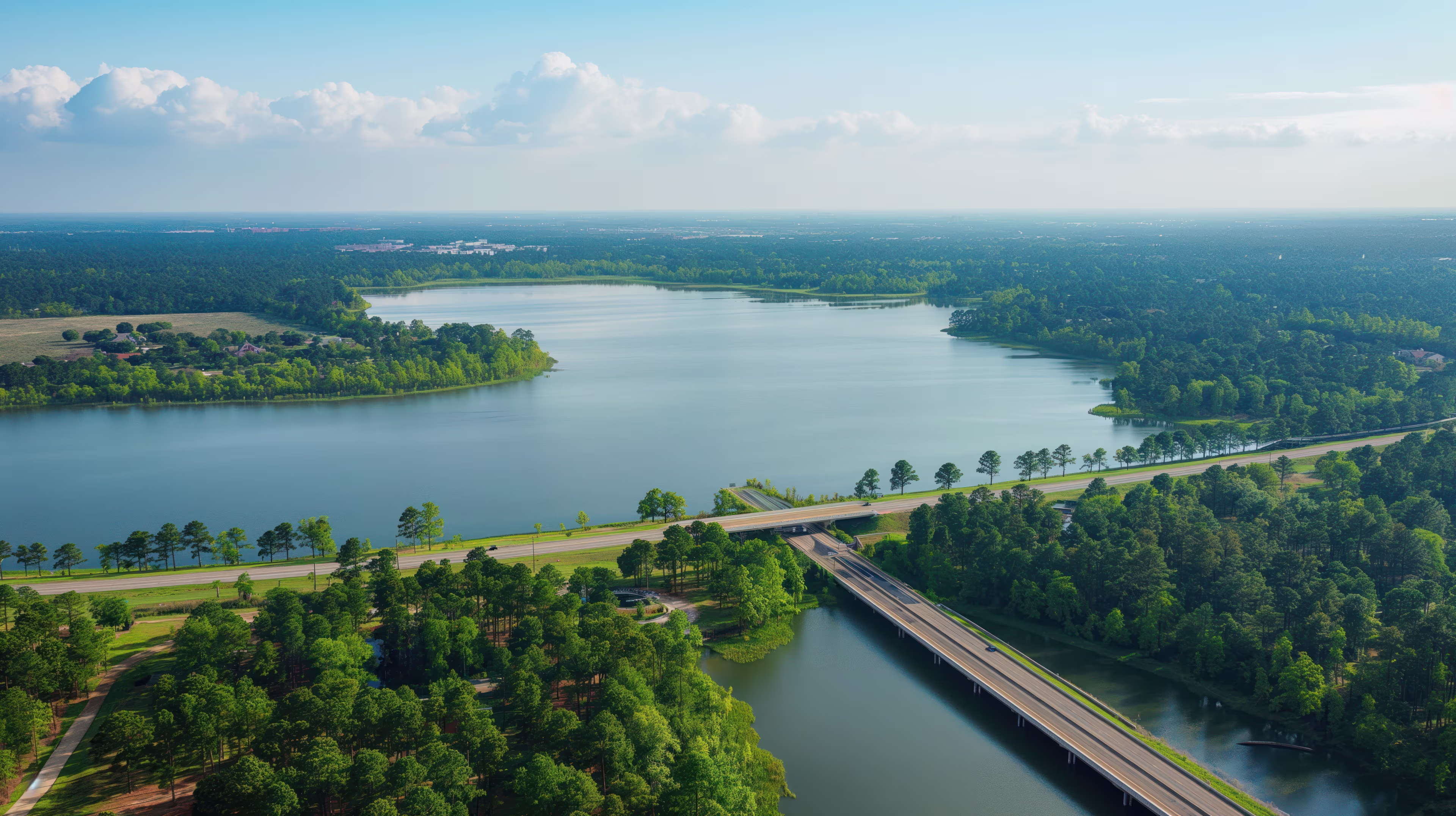 Slide - Lake Houston near Kingwood via US-59