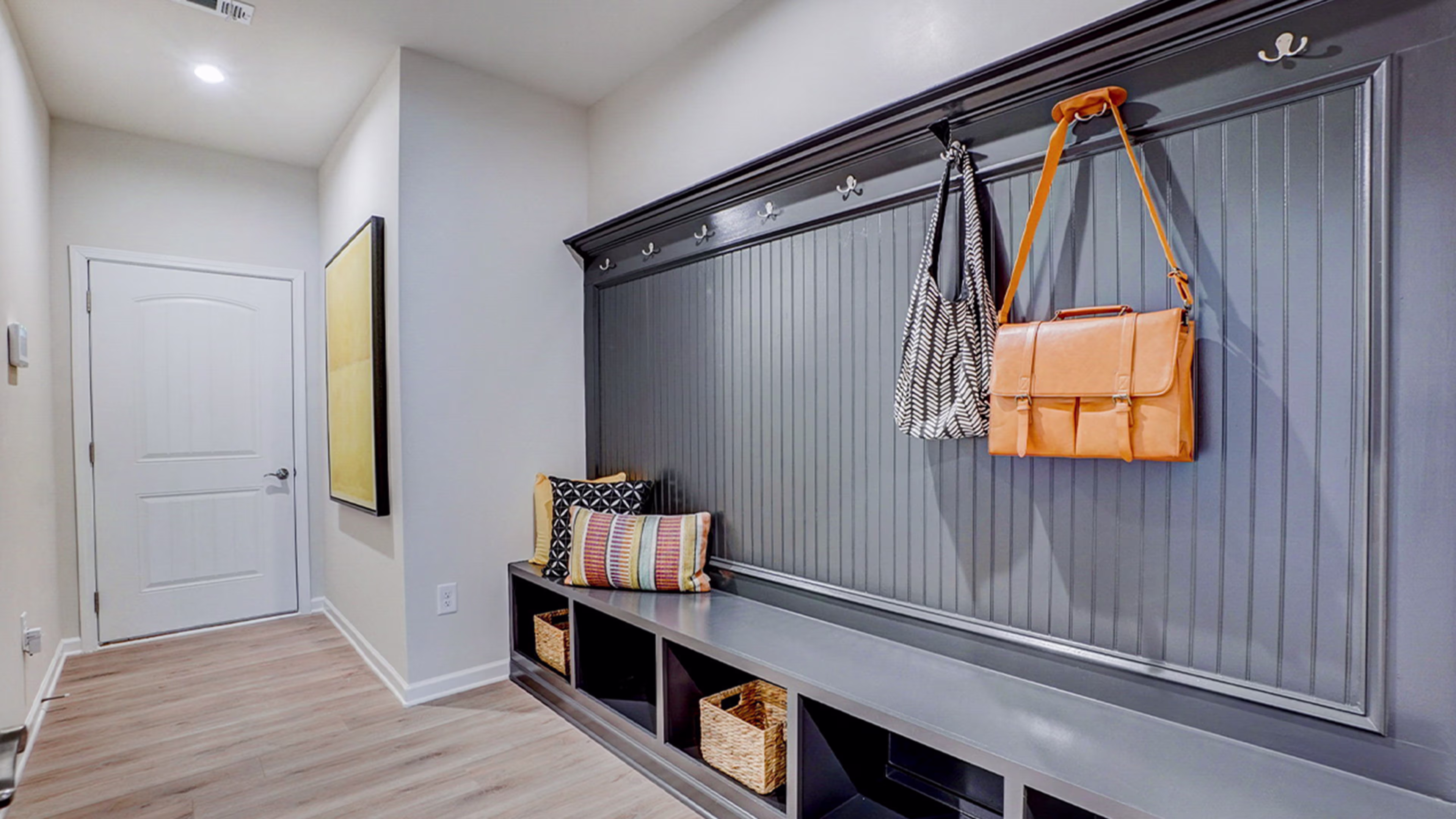 Slide - Mudroom with Bench off of Garage
