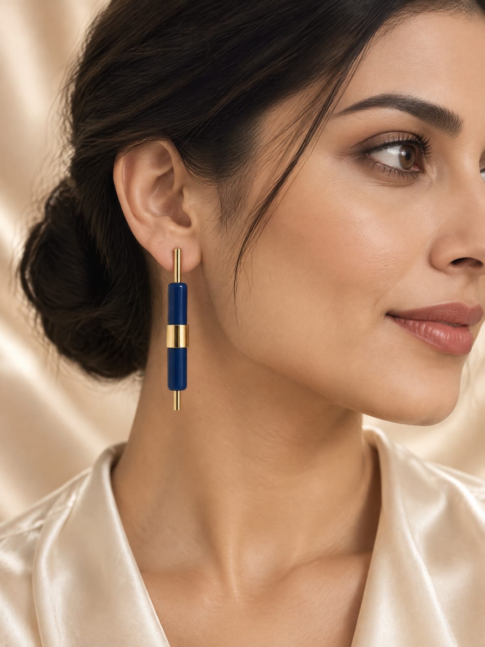 Mira Soft Statement Earrings
