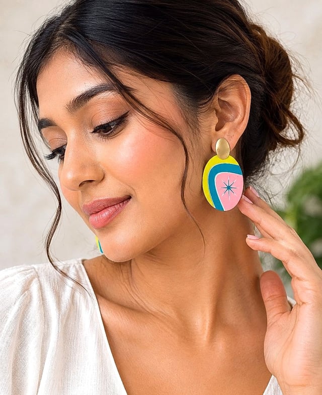 Aira Festive Fashion Earrings - view 3
