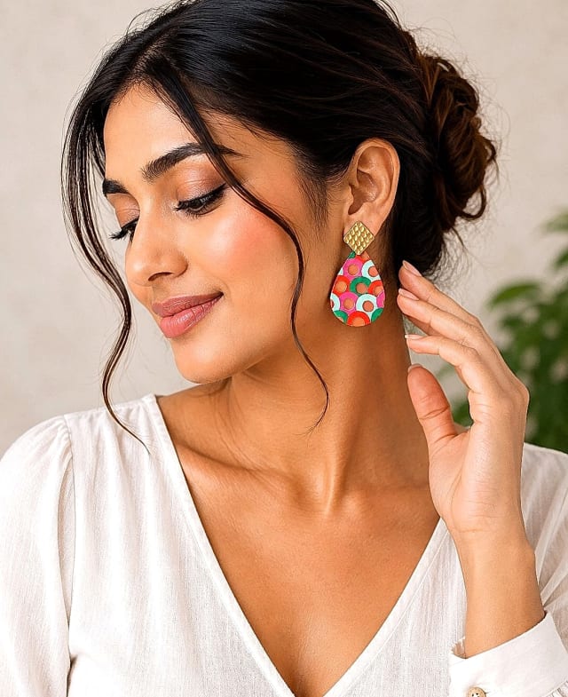 Veda Aura Fashion Earrings