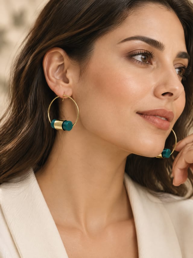 Kiara Velvet Statement Earrings