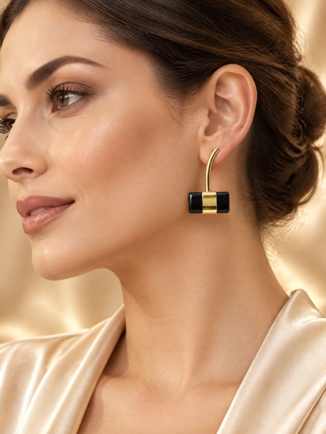 Zoya Charm Statement Earrings